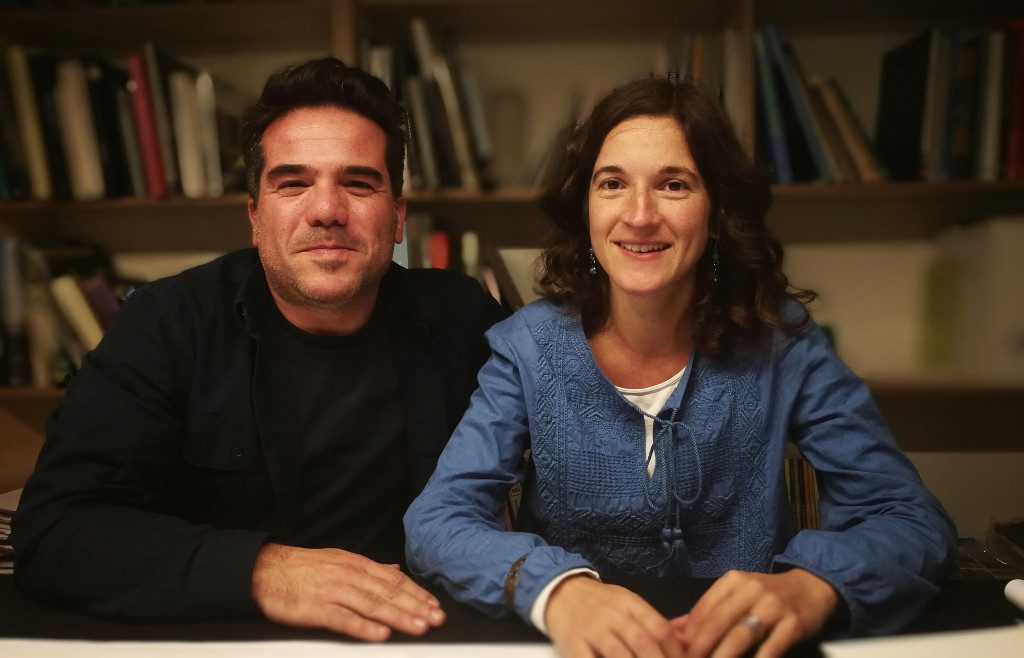 Margarida Ramos e Nuno Valentim - Responsáveis pela reabilitação da casa
